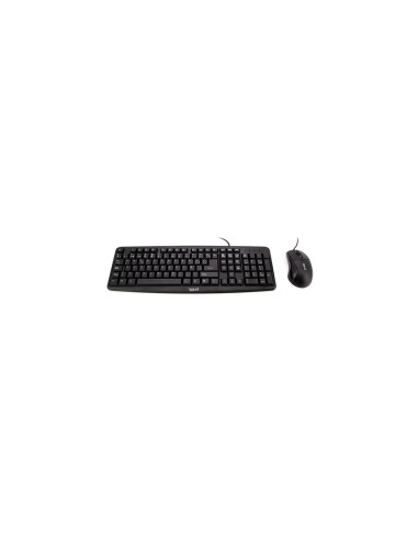 iggual COM-CK-BASIC Teclado y raton usb universal qwerty español negro