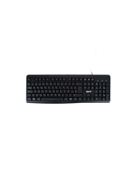 iggual Teclado estándar CK-BASIC2-105T negro