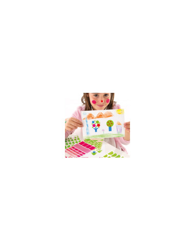 APLI 04861 pegatina para niños