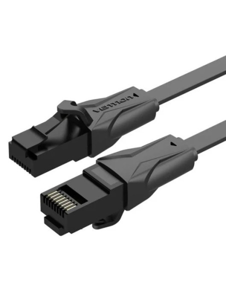 CABLE DE RED CAT6 UTP 0.75M VENTION PLANO BLACK