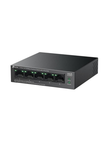 SWITCH TP-LINK ETHERNET 5 PUERTOS POE+ LS105LP