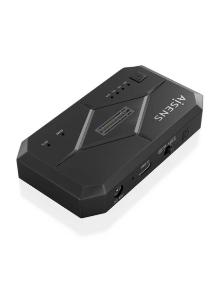 DOCK STATION CLONE AISENS 3.5/2.5 SATA M2 NVME USB 3.0 BLACK