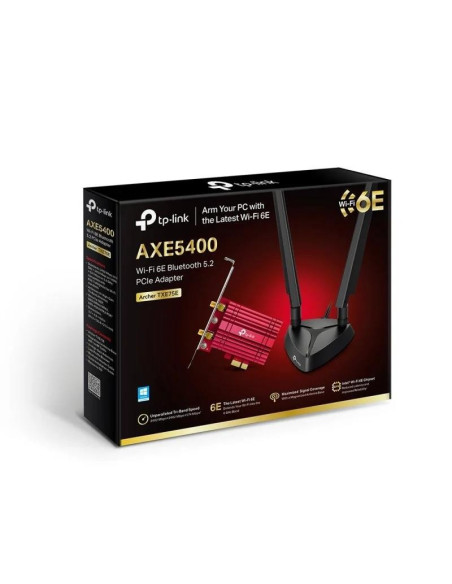 WIRELESS ADAPTADOR PCIE TP-LINK ARCHER TXE75E WIFI 6E AXE5400