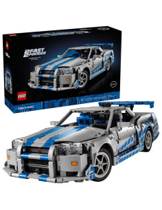 LEGO 42210 2 Fast 2 Furious Nissan Skyline Gt-R (R34) Car