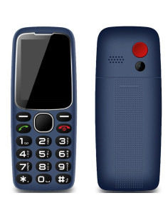 Daewoo DW8001BL Teléfono Móvil Senior Azul