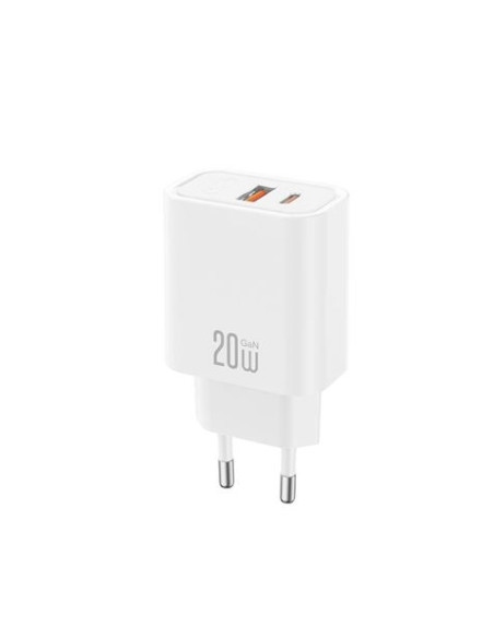 CARGADOR USB 20W 1X USB-A Y 1X USB-C CE40 XO