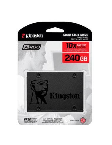 Kingston Technology A400 240 GB 2.5" Serial ATA III TLC