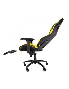 Talius silla Caiman gaming black/yellow 2
