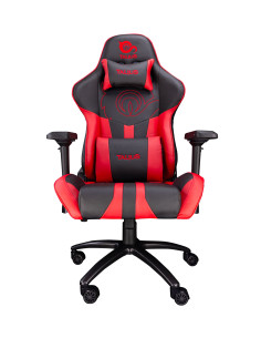 TALIUS Silla Viper Gaming Black/Red, 4D, Butterfly, Base Metal, Ruedas 60mm Nylon, Gas Clase 4
