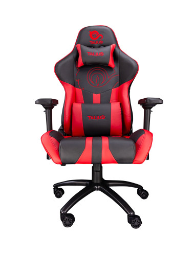 TALIUS Silla Viper Gaming Black/Red, 4D, Butterfly, Base Metal, Ruedas 60mm Nylon, Gas Clase 4