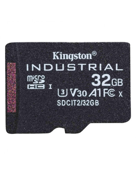 Kingston Technology Industrial memoria flash 32 GB MicroSDHC UHS-I