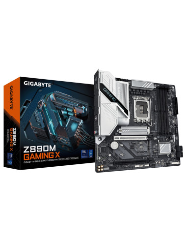 GIGABYTE Placa base Z890M GAMING X - Compatible con procesadores