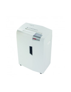 HSM X15 triturador de papel Corte en partículas 57 dB 23 cm Plata, Blanco