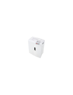 HSM X6pro triturador de papel Corte en partículas 58 dB 22 cm Plata, Blanco