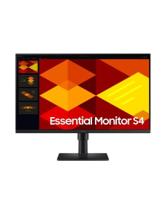 MONITOR SAMSUNG ESSENTIAL S4 27 IPS 100HZ MULTIMEDIA ERGONOMICO DP HDMI BLACK