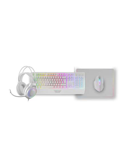PACK MARS GAMING MCP124PROW 4 EN 1 TECLADO + RATÓN + ALFOMBRILLA + AURICULARES