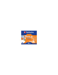 DVD-R VERBATIM 10 UNIDADES 4.7GB 16x 43521 2
