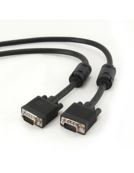CABLE GEMBIRD VGA MACHO A VGA MACHO 1.8M NEGRO CC-PPVGA-6B
