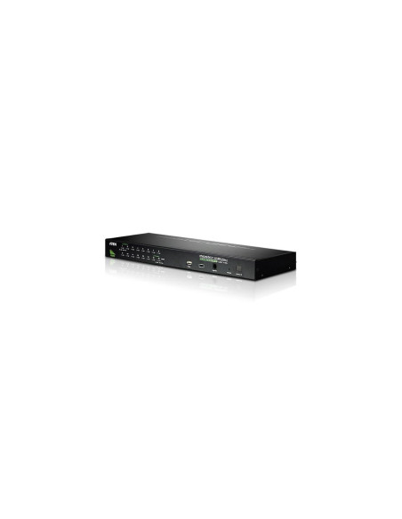 ATEN Switch KVM VGA PS/2-USB de 16 puertos con puerto para conexión
