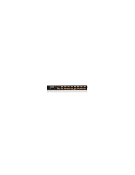 ATEN Switch KVM VGA PS/2-USB de 16 puertos con puerto para conexión