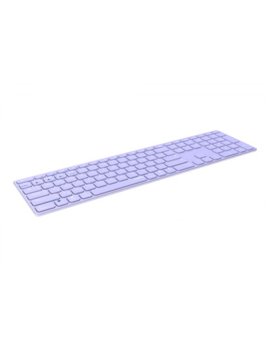 Rapoo E9800M teclado Bluetooth QWERTY Púrpura