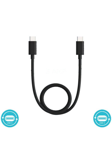 CABLE MOTOROLA SILICONE USB-C - USB-C 2M BLACK