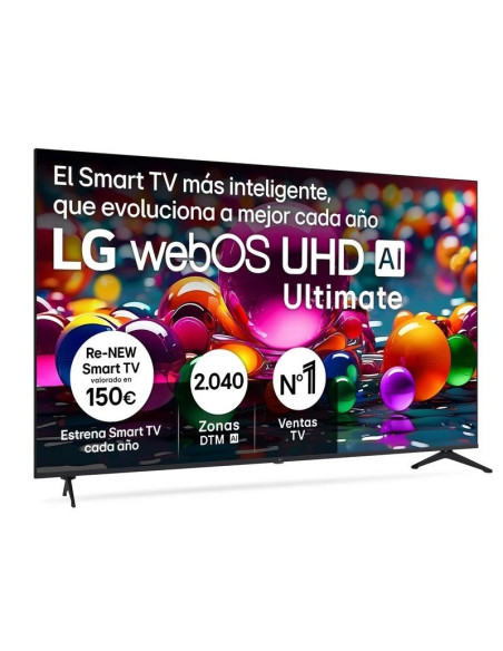 TELEVISOR LG ULTIMATE AI 75 UHD 4K USB SMART TV WEBOS WIFI BLUETOOTH