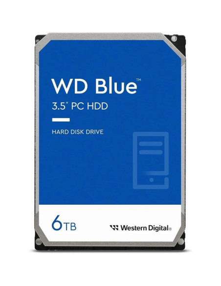 DISCO DURO WESTERN DIGITAL 6TB 3,5 BLUE SATA3 256MB