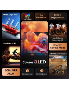 TELEVISOR HISENSE 50 QLED UHD 4K USB SMART TV WIFI BLUETOOTH HOTEL 2