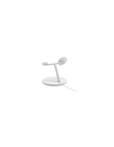 Belkin BoostCharge Pro Auriculares, Smartphone, Reloj inteligente Blanco USB Cargador inalámbrico Carga rápida Interior
