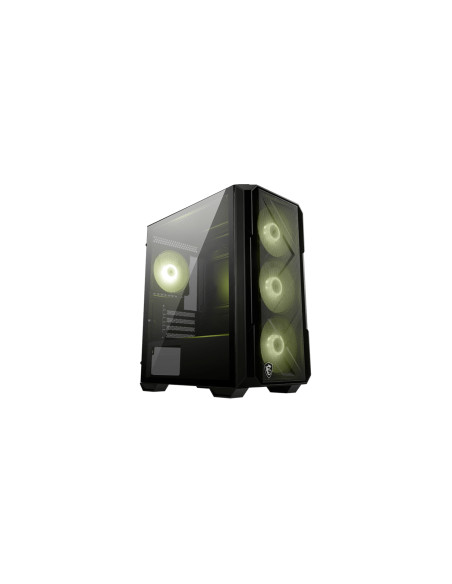 MSI MAG FORGE M120R AIRFLOW carcasa de ordenador Mini Tower Negro,