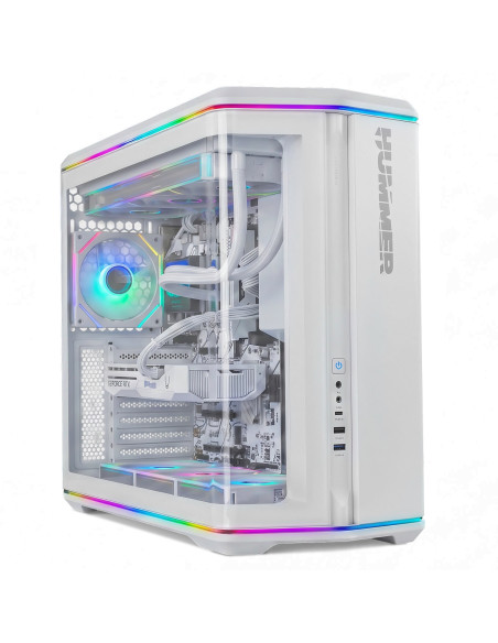 NOX Hummer Semitorre ATX cristal curvo ARGB Blnc