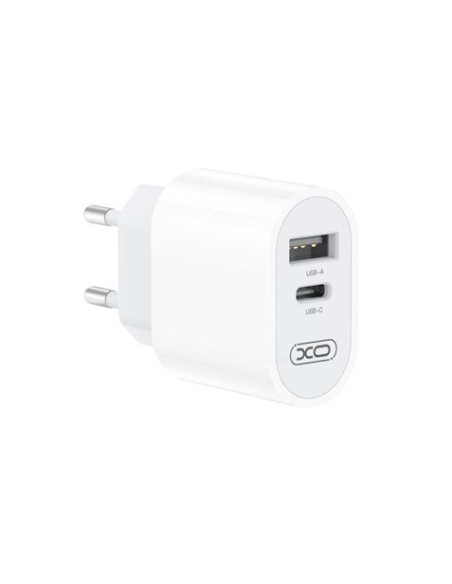 CARGADOR DE CORRIENTE L97 TIPO C + USB XO