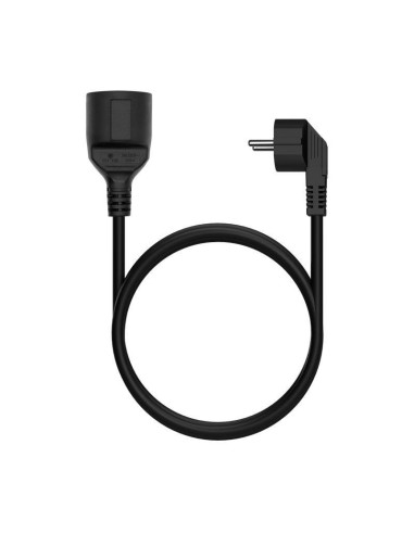 CABLE ALARGADOR ALIMENTACION SCHUKO PC AISENS 3M BLACK