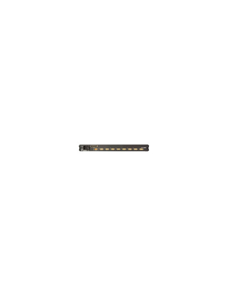 ATEN Consola LCD single rail con switch KVM integrado VGA PS/2-USB de