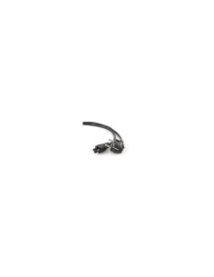 Gembird PC-186-ML12-3M cable de transmisión Negro CEE7/7 C5 acoplador