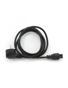 Gembird PC-186-ML12-3M cable de transmisión Negro CEE7/7 C5 acoplador 2
