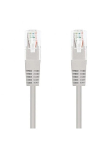 CABLE DE RED CAT.5 UTP FLEX 15M NANOCABLE GREY