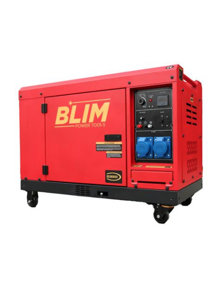 GENERADOR INSONORIZADO TRIFÁSICO GASOIL 6500W BLIM