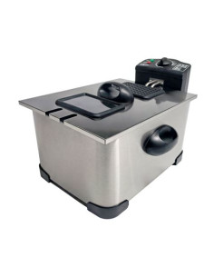 FREIDORA 5 LITROS INOX 2000W DESMONTABLE CON VENTANA MUVIP 2