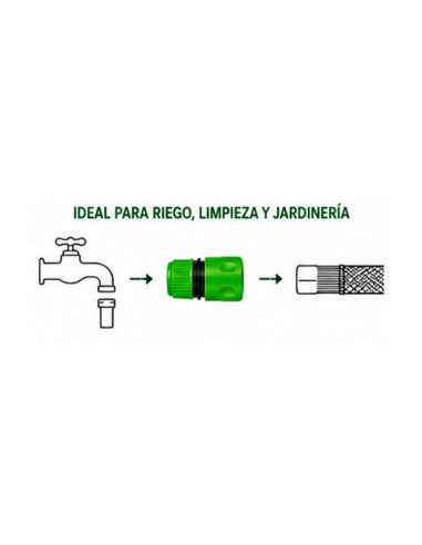 CONECTOR RAPIDO PARA MANGUERA 3/4\" SUNGARDEN