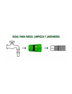 CONECTOR RAPIDO PARA MANGUERA 5/8\" SUNGARDEN 2