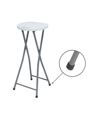 TABURETE PLEGABLE PARA MESAS TIPO COCTEL 30X76CM SUNGARDEN