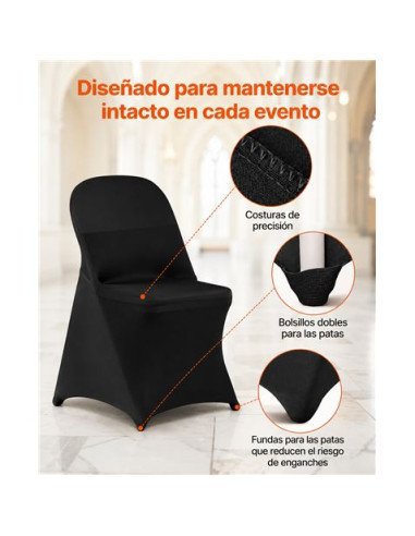 FUNDA PARA SILLA PLEGABLE PRO NEGRA SUNGARDEN