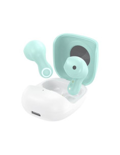 AURICULARES BLUETOOTH TWS G28 AZUL CELESTE XO