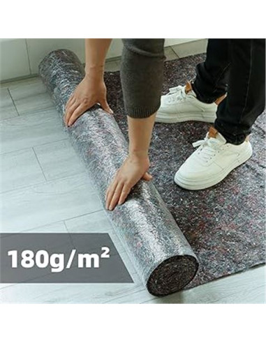 MANTA FIELTRO PINTOR/MUDANZA SUELO 1X15 METROS 180GR BLIM
