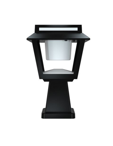 FAROL LED SOLAR 2 EN 1 SERIE PRO TOWER DUO 15W 1600LM 3 TEMPERATURAS ELBAT