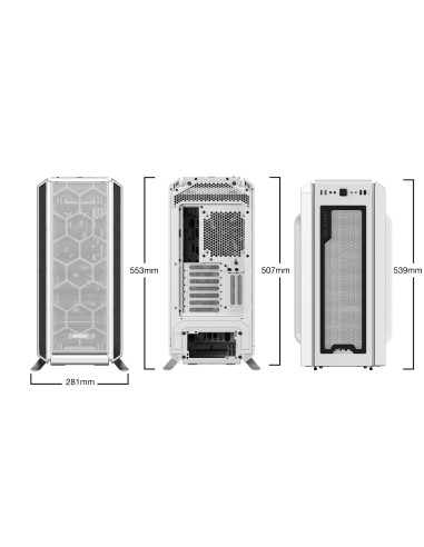 Caja torre be quiet e-atx silent base 802 blanco BG040