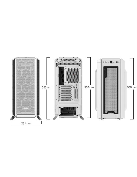 Caja torre be quiet e-atx silent base 802 blanco BG040