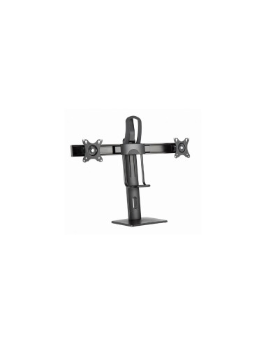 Gembird MS-D2-01 soporte para monitor 68,6 cm (27") Negro Escritorio